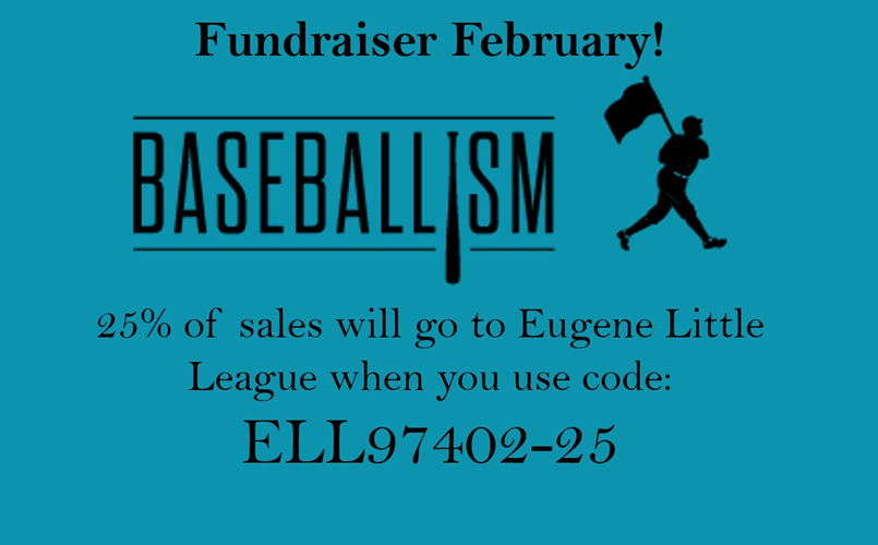 Baseballism Fund Raiser Code: ELL97402-25